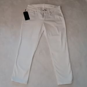 Rag & bone white jeans- Dre low-rise - slim Boyfriend - size 27